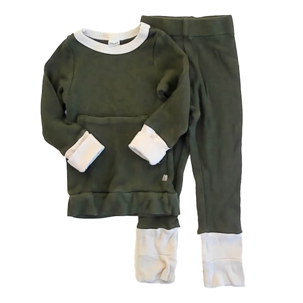 Goumi Boys Green Apparel Sets size: 2T